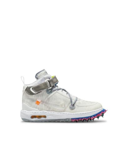 NIKE X OFF-WHITE Air Force 1 ハイカット スニーカー - ホワイト