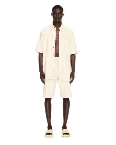 Off-White c/o Virgil Abloh Off Terry Bowling Short - White