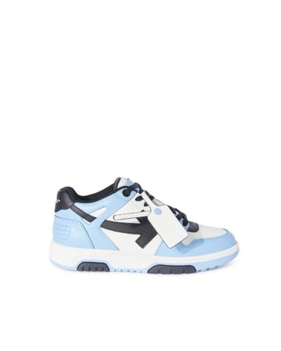 Off-White c/o Virgil Abloh Out Of Office Calf Leather Light Blue