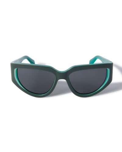 Off-White c/o Virgil Abloh Seward Logo-print Sunglasses - Blue