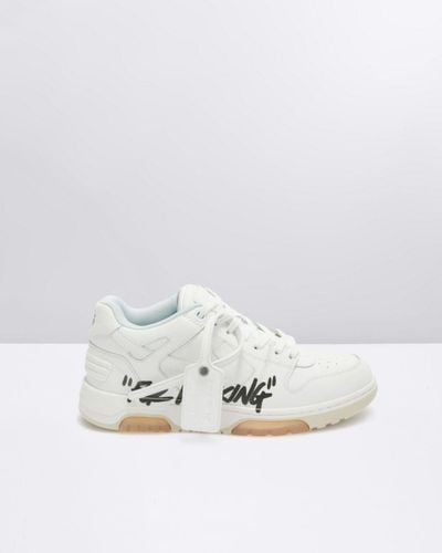 Off-White c/o Virgil Abloh Zapatillas Out of Office OOO con cordones - Blanco