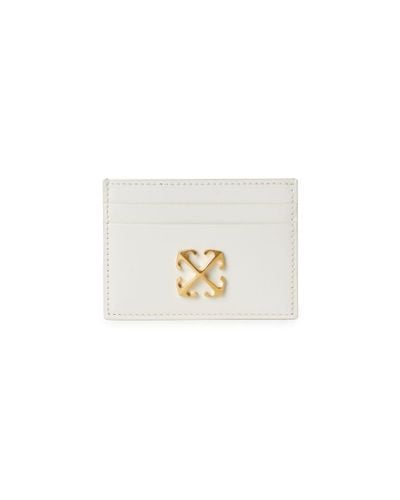 Off-White c/o Virgil Abloh Jitney Simple Leather Cardholder - White