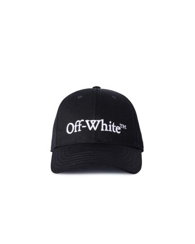 Off-White c/o Virgil Abloh Casquette à logo brodé - Noir