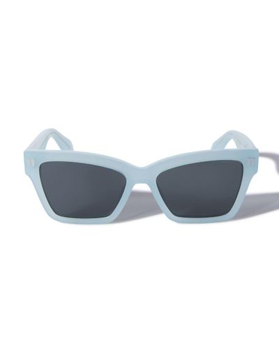 Off-White c/o Virgil Abloh Gafas de sol Cincinati con montura rectangular - Azul