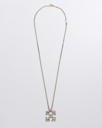 Off-White c/o Virgil Abloh Arrow Chain Necklace - White