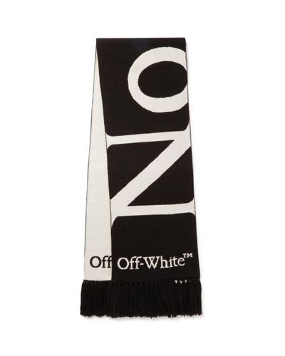 Off-White c/o Virgil Abloh Wo No Offence Double Scarf - Black