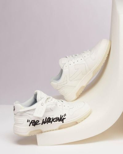Off-White c/o Virgil Abloh Out Of Office "ooo" Trainers - Natural