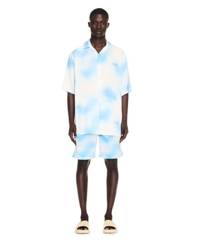 Off-White c/o Virgil Abloh Gradient Swimshorts - Blue