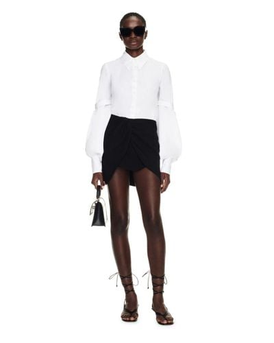 Off-White c/o Virgil Abloh Twist Mini Skirt - White