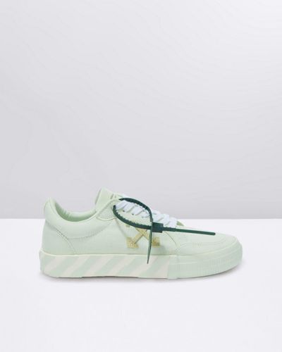 Off-White c/o Virgil Abloh Low Vulcanized Canvas - Green