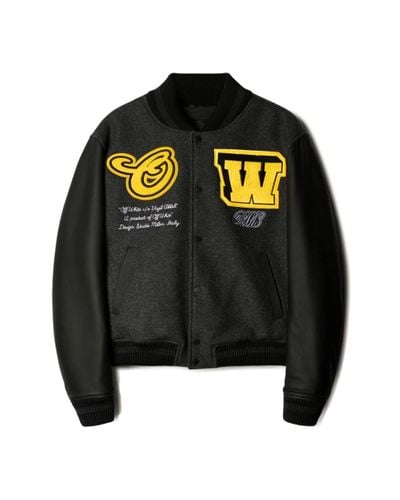 Off-White c/o Virgil Abloh Leather jackets for Men | Online Sale 