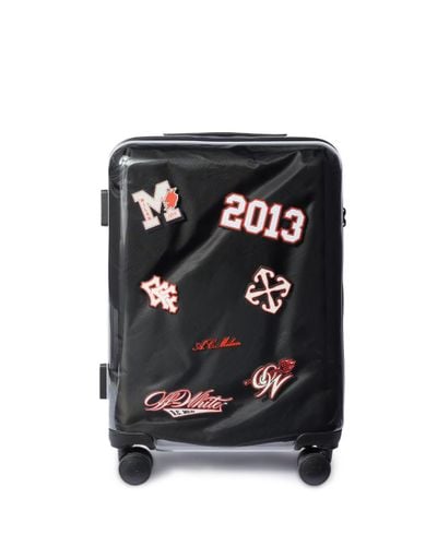 Off-White c/o Virgil Abloh C/o Ac Milan Logo Cabin Luggage - Black