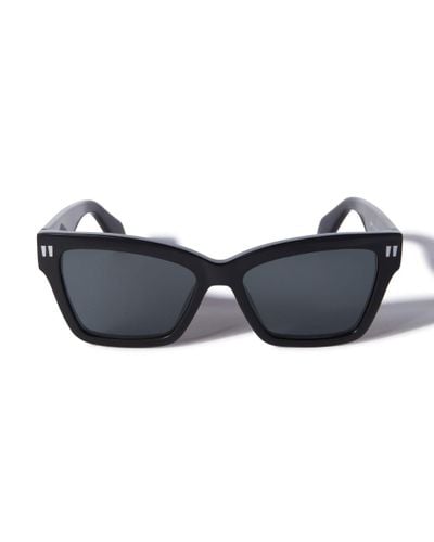 Off-White c/o Virgil Abloh Cincinnati Rectangle-frame Sunglasses - Blue