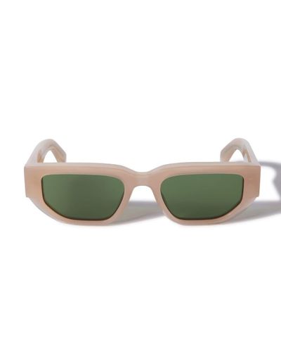 Off-White c/o Virgil Abloh Greeley Rectangle-frame Sunglasses - Green