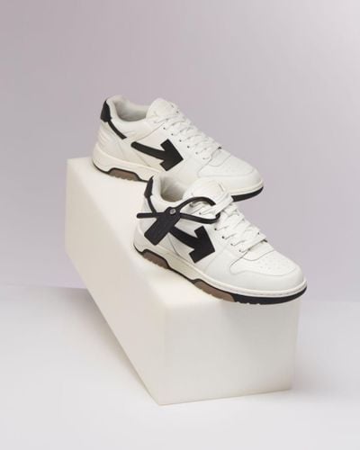 Off-White c/o Virgil Abloh Out Of Office "ooo" Sneakers - Natural