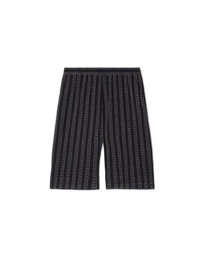 Off-White c/o Virgil Abloh SHORTS CON MOTIVO ARROW STRIPES - Nero