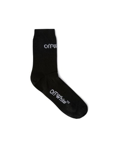 Off-White c/o Virgil Abloh Chaussettes à logo - Noir