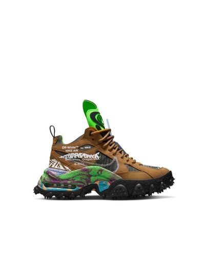 NIKE X OFF-WHITE X Off-white Air Terra Forma Sneakers - Brown