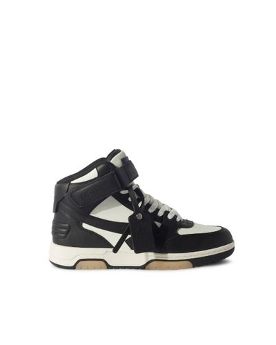 Off-White c/o Virgil Abloh Off White TM Out Out Off Office White/Black High Trainer - Noir