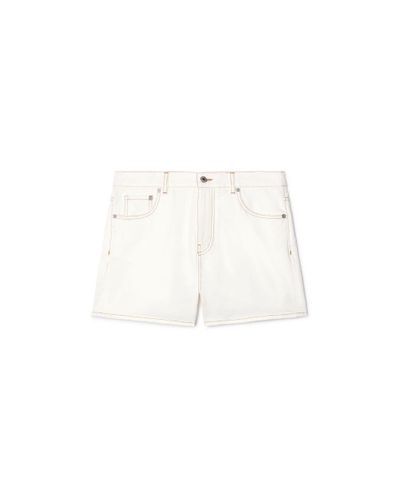 Off-White c/o Virgil Abloh Shorts in denim - Bianco