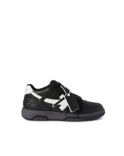 Off-White c/o Virgil Abloh Out Off Office Calf Leather - Black