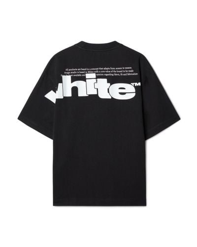 Off-White c/o Virgil Abloh Black Shared Logo Skate S/s Tee