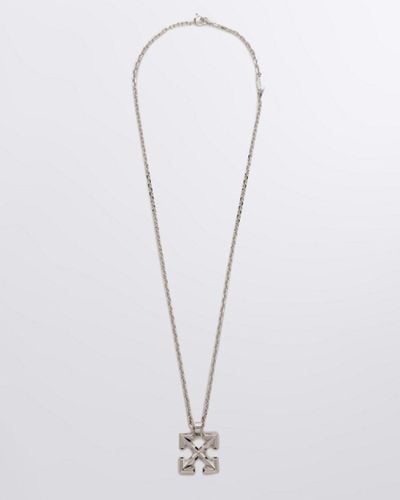 Off-White c/o Virgil Abloh Arrow Chain Necklace - White