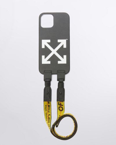 Off-White c/o Virgil Abloh Coque d'iPhone 12/12 Pro - Noir