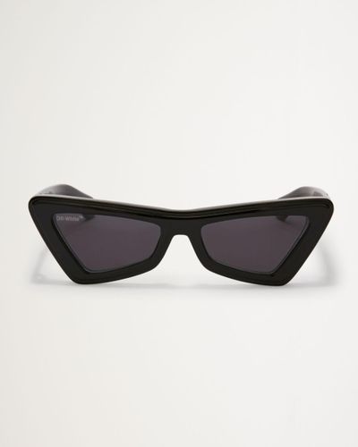 Off-White c/o Virgil Abloh Artemisia Cat-eye Frame Sunglasses - Gray