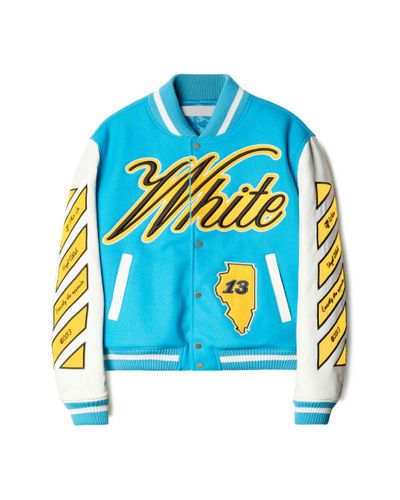 Off-White c/o Virgil Abloh Leather jackets for Men | Online Sale up to 59%  off | Lyst