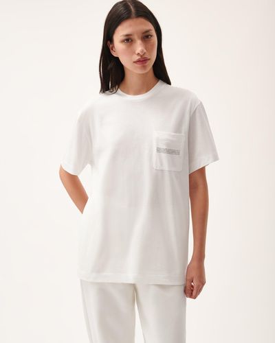 PANGAIA 365 Lightweight Pocket T-shirt - White