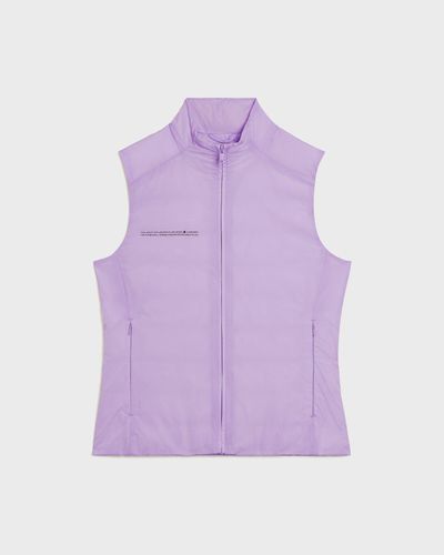 PANGAIA Flwrdwntm Lite Puffer Vest - Purple