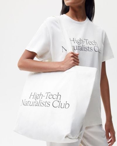 PANGAIA High-tech Naturalists Club Tote Bag - White
