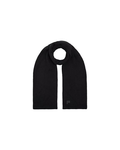 PANGAIA Archive Recycled Cashmere Chunky Scarf - Black