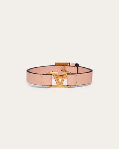 Valentino Garavani ARMBAND VLOGO SIGNATURE AUS KALBSLEDER