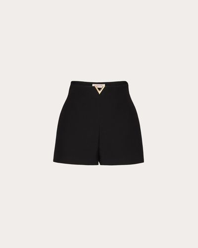 Valentino CREPE COUTURE SHORTS - Schwarz