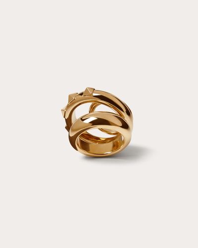 Valentino Garavani RING ROCKSTUD AUS METALL - Mettallic