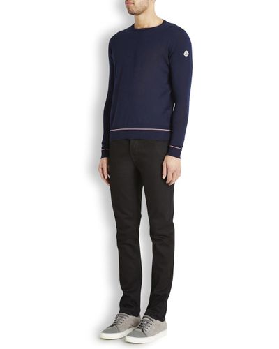 moncler navy jumper