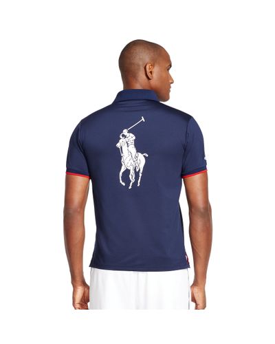 Ralph Lauren Us Open Ball Boy Polo Shirt In French Navy Blue For Men Lyst Ralph Lauren Us Open Ball Boy Polo Shirt In French Navy Blue For Men Lyst