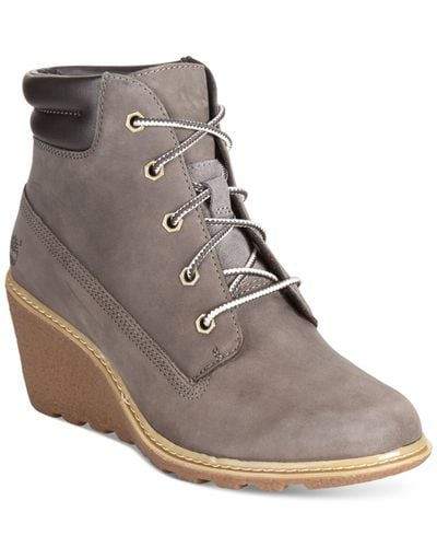 timberland womens wedge boots
