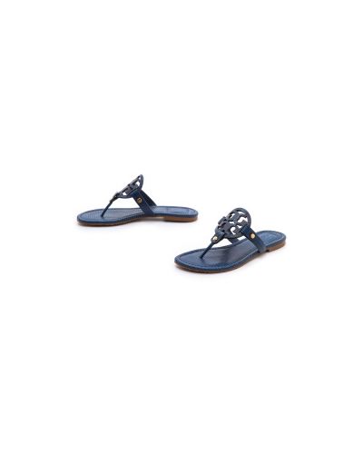 blue tory burch sandals