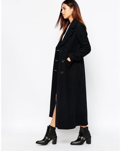 warehouse longline funnel coat