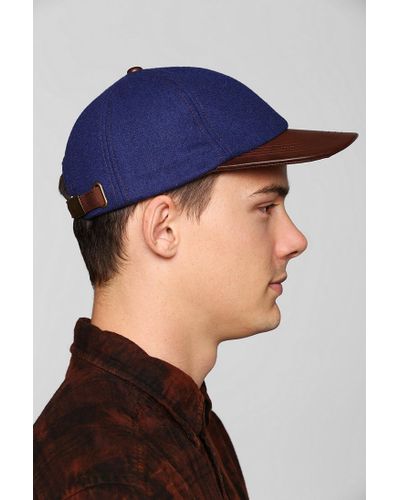 small brim baseball cap 