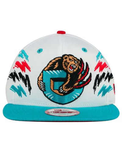 Ktz Vancouver Grizzlies Old Cool 9fifty Snapback Cap In White Blue For Men Lyst