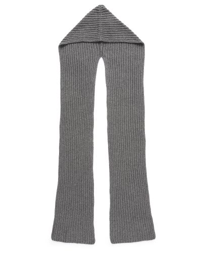 Madewell Hooded Scarf - Grey in Gray | Lyst