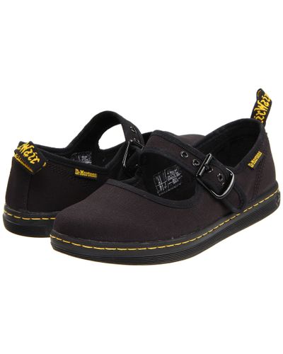 dr marten canvas mary janes