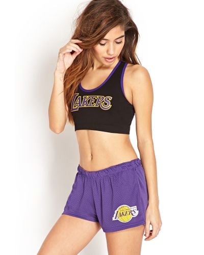 women's laker shorts