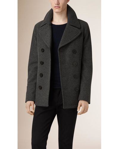 burberry mens peacoat