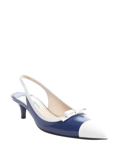 cobalt blue slingbacks