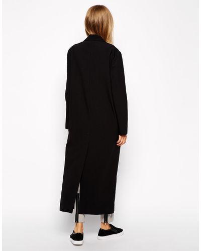 ankle length duster coat